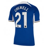 Billiga Chelsea Ben Chilwell #21 Hemma fotbollskläder 2023-24 Kortärmad
